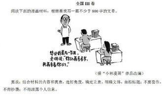 漫画作文高三,青春岁月的缩影与反思